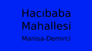 Hacıbaba Mahallesi Thumbnail