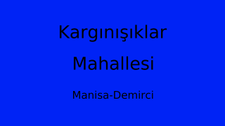 Kargınışıklar Mahallesi Thumbnail