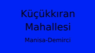 Küçükkıran Mahallesi Thumbnail