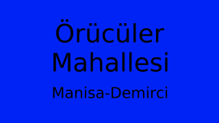 Örücüler Mahallesi Thumbnail
