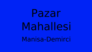 Pazar Mahallesi Thumbnail