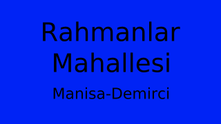 Rahmanlar Mahallesi Thumbnail