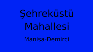 Şehreküstü Mahallesi Thumbnail
