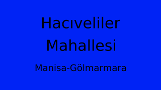Hacıveliler Mahallesi Thumbnail