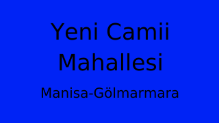 Yeni Camii Mahallesi Thumbnail