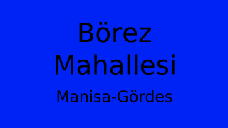 Börez Mahallesi Thumbnail