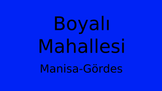 Boyalı Mahallesi Thumbnail