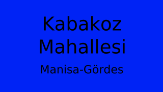 Kabakoz Mahallesi Thumbnail