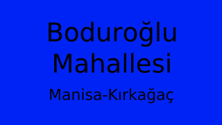 Boduroğlu Mahallesi Thumbnail