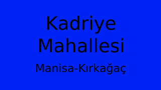 Kadriye Mahallesi Thumbnail