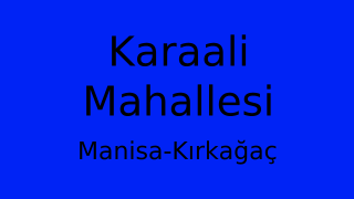 Karaali Mahallesi Thumbnail