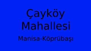 Çayköy Mahallesi Thumbnail