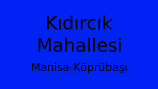 Kıdırcık Mahallesi Thumbnail