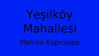 Yeşilköy Mahallesi Thumbnail