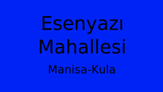 Esenyazı Mahallesi Thumbnail