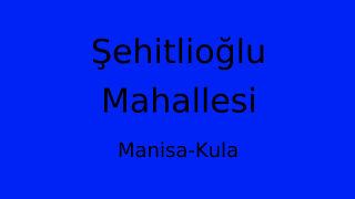 Şehitlioğlu Mahallesi Thumbnail