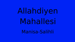 Allahdiyen Mahallesi Thumbnail
