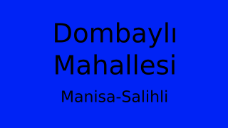 Dombaylı Mahallesi Thumbnail