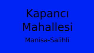 Kapancı Mahallesi Thumbnail