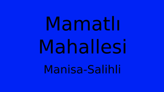 Mamatlı Mahallesi Thumbnail