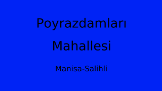 Poyrazdamları Mahallesi Thumbnail
