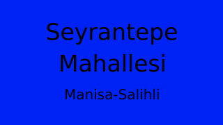 Seyrantepe Mahallesi Thumbnail