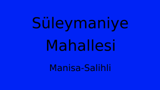 Süleymaniye Mahallesi Thumbnail