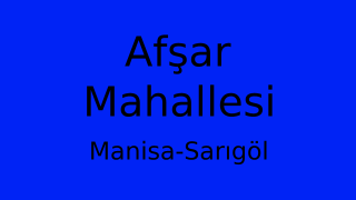 Afşar Mahallesi Thumbnail
