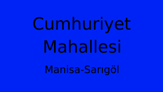 Cumhuriyet Mahallesi Thumbnail
