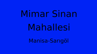 Mimar Sinan Mahallesi Thumbnail