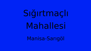 Sığırtmaçlı Mahallesi Thumbnail