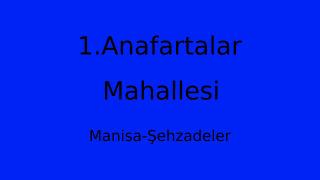 1.Anafartalar Mahallesi Thumbnail