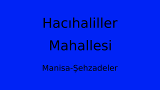 Hacıhaliller Mahallesi Thumbnail