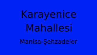 Karayenice Mahallesi Thumbnail