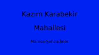 Kazım Karabekir Mahallesi Thumbnail