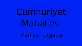 Cumhuriyet Mahallesi Thumbnail