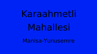 Karaahmetli Mahallesi Thumbnail