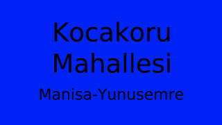 Kocakoru Mahallesi Thumbnail