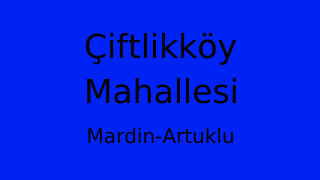 Çiftlikköy Mahallesi Thumbnail