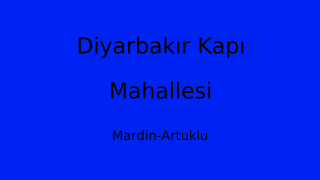 Diyarbakır Kapı Mahallesi Thumbnail