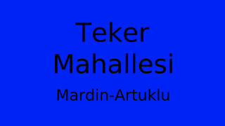 Teker Mahallesi Thumbnail