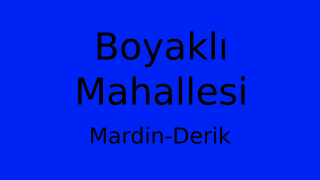 Boyaklı Mahallesi Thumbnail
