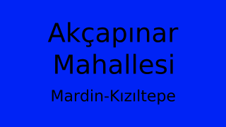 Akçapınar Mahallesi Thumbnail