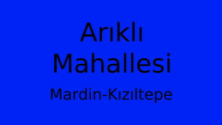 Arıklı Mahallesi Thumbnail