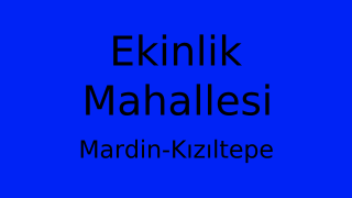 Ekinlik Mahallesi Thumbnail