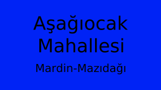 Aşağıocak Mahallesi Thumbnail