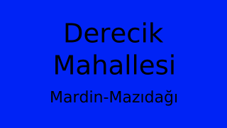 Derecik Mahallesi Thumbnail