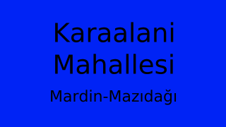 Karaalani Mahallesi Thumbnail