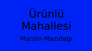 Ürünlü Mahallesi Thumbnail