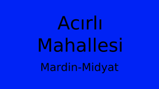 Acırlı Mahallesi Thumbnail